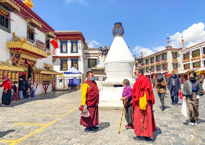 6 Days Tibet Bike Tour - Lhasa to Ganden Monastery Bike Tour - 1
