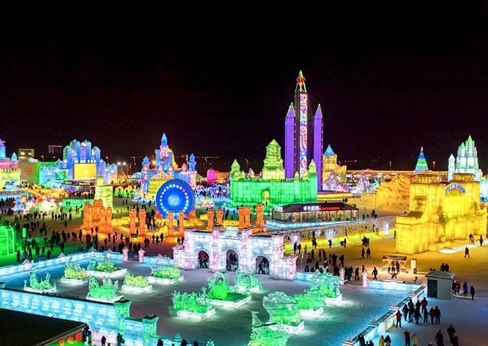 Harbin Group Tour to Ice Festival, Snow Town, Yabuli Skiing