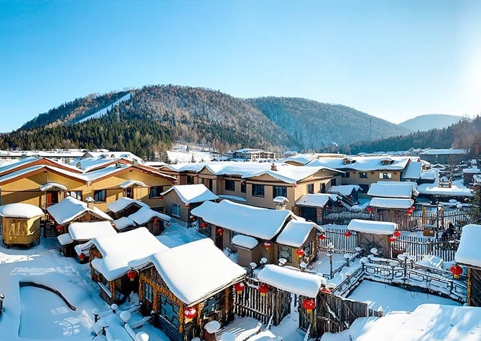 6 Days Budget China Snow Town Tour in Small Group